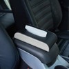 ATMOMO Black with Beige Car Tissue Box PU Leather Tissue