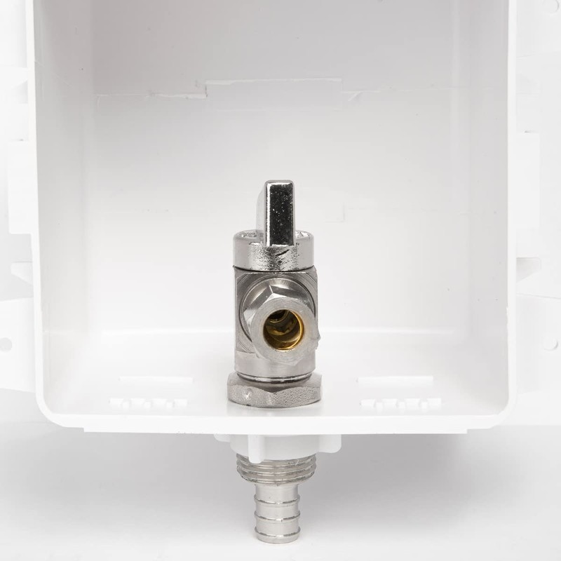EFIELD Toilet Outlet Box, Pex Pre-Assembled,1/2-Inch Barb Crimp Pex with