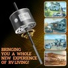 RV Air Conditioner Motor with Capacitor Compatible with Fasco D1092