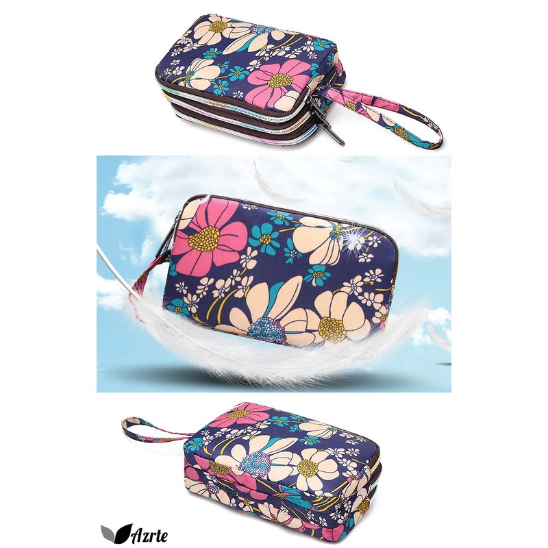 Azurte Pouch, 6 Colors, Women's, Bag-in-Bag, Multi, Small Items, Inner