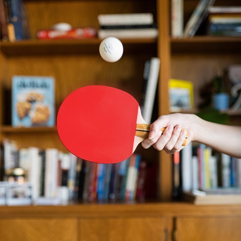 PRO-SPIN Ping Pong Paddles - High-Performance Set with Premium Table