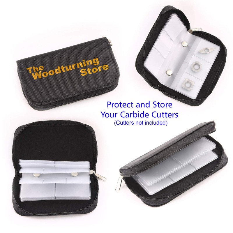 The Woodturning Store, Carbide Cutter Pouch/Holder for Easy Wood Tools