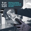 NITREX Unigloves 270NFG Reusable Gloves with Foam Nitrile Palm Coating,