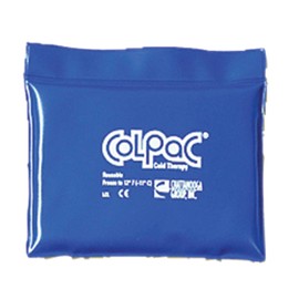 Chattanooga ColPac Reusable Gel Ice Pack Cold Therapy for Wrist, Ankle, Knee, Arm, Elbow for Aches, Swelling, Bruises, Sprains, Inflammation (5.5" x 7.5") - Blue