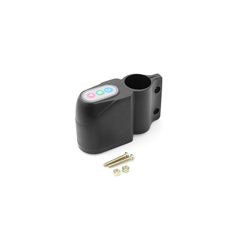 System-S Anti-theft alarm system, black, siren