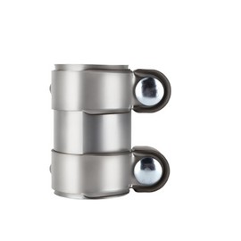 Double Clamp Exhaust Clamp Stainless Steel Pipe Connector Diameter 45 50 55 mm Universal Corrosion Resistant Exhaust Pipe Clamp for Exhaust Pipe with 45 50 55 mm Diameter (50 mm)