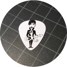 PRINCE PURPLE RAIN DRAWING GUITAR PICKS SET OF 4