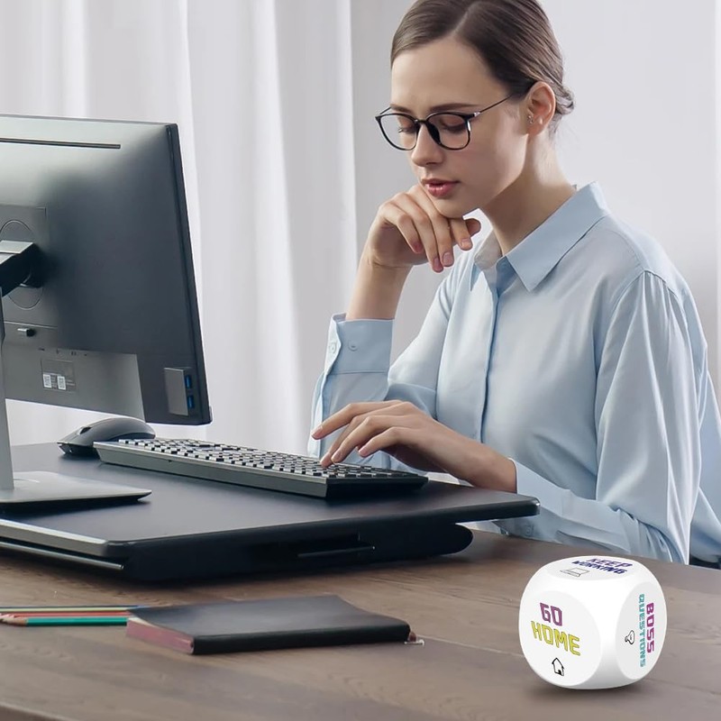 Ainiv 2 Pack Anti Stress Cube with 6 Funny Actions