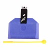 Blue Environmentally Friendly Plastic Percussion Instruments Block Latin Drum Kit