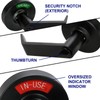 Privacy Lock with Large Indicator for Bathroom Inuse and Vacant,