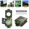 Proster Compass for Hiking Waterproof Navigation Compass Clinometer with Fluorescent