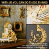 Luvboate Gilding Adhesive Set, Gold Leaf Kit, 3.53oz Water Based