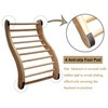 NUIBY Non-Toxic Cedar Sauna Backrest for Barrel or Infrared Sauna,