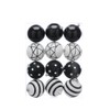 Festive Productions Set of 12 x 8cm Shatterproof Baubles –