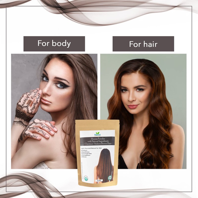 Naturel Anytime Henna Chestnut with Hibiscus | 100gm | check
