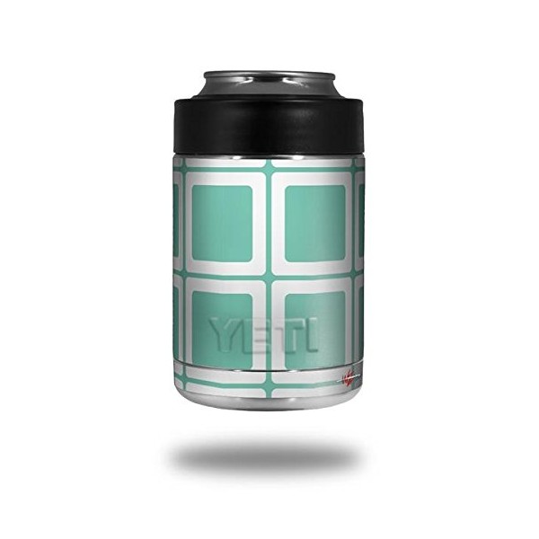 Squared Seafoam Green - Decal Style Skin Wrap fits Yeti
