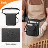 Rexmica Waitress Server Apron with Multiple Pockets and Adjustable Belt,