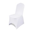 Trimming Shop Spandex White Chair Cover Stretch Fabric Removable Washable