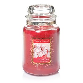 Yankee Candle Cookie Swap Candy Cane Meringue Large Jar Candle