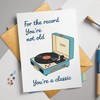 Podagree Retro Record Player Birthday Card Funny Birthday Cards for