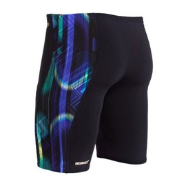 Speedo Endurance Allover Men's Digital Curve Jammer sky blue Blu (Navy/Emerald) Size:4