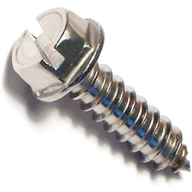 Hard-to-Find Fastener 014973187712 Slotted Hex Washer Sheet Metal Screws, 12 x 3/4, Piece-20