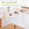 Eisdroma 28 x 44 Inch Clear Table Cover Protector, 1.5mm