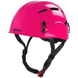 ALPIDEX Universal Climbing Helmet for Teenagers and Adults EN12492 Safety Helmet in, Colour:bramble berry