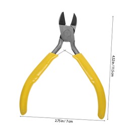 Kisangel Guitar String Cutter Pliers Durable Guitar Maintenance Tool for Efficient String Cutting for Luthiers and Musicians Compact Design for and Transport
