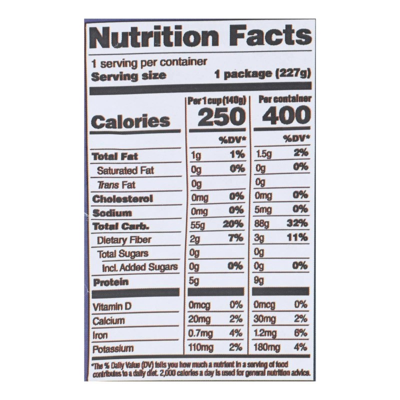 Lotus Foods - Rice White Jasmine & Forbidden 8 oz