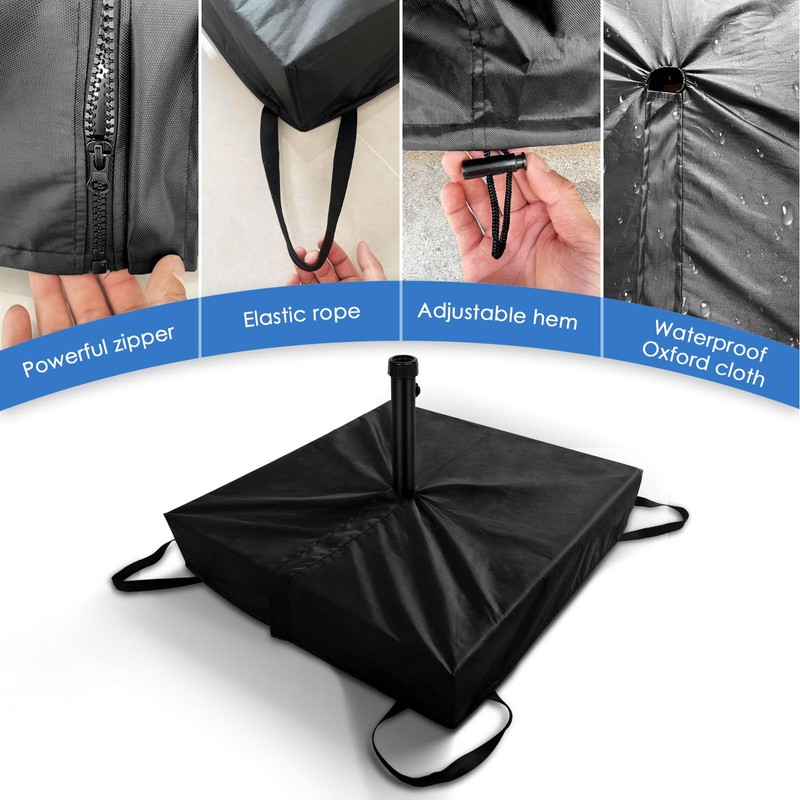 Patio Umbrella Base Cover for Outdoor Umbrella Base,Heavy Duty 600D