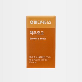 Body Doctors Brewer's Yeast Domestic 100% 65 percent Brewer's Yeast 60 tablets 1 box / 바디닥터스 맥주효모 국산 100% 65 퍼센트 맥주효모 60정 1박스