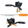 MARRTEUM Heavy Duty Self Locking Gate Gravity Latch Automatic Spring
