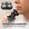 lingsee 4D Shaver Full Replacement Head Fit for S5000 Series