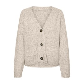 VERO MODA Female Cardigan VMBOOM Cardigan, Birch, S