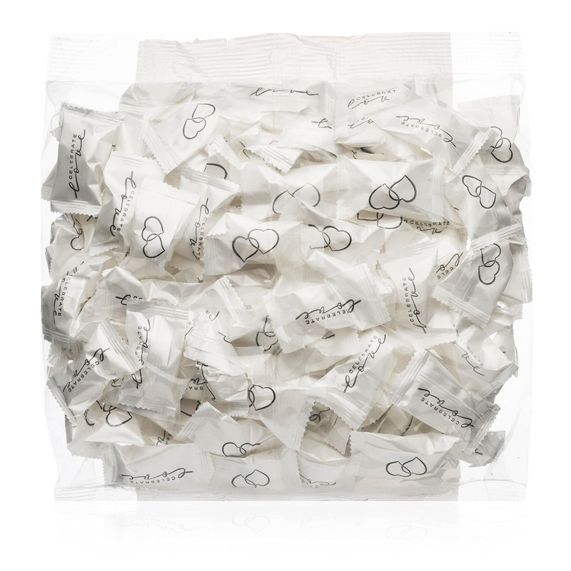 Celebrate Love Buttermints - 13 oz. Bag - Approximately 100