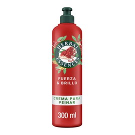 Herbal Essences Crema para Peinar Granada y Proteína Vegana 300 ml - Fuerza y Brillo