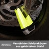 Hartmann Shackle Lock for Brake Discs, Motorcycle Lock with High