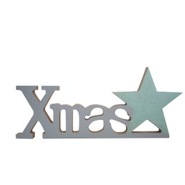 HEITMANN DECO Wooden Stand Xmas Natural Colour Approx. 30 cm