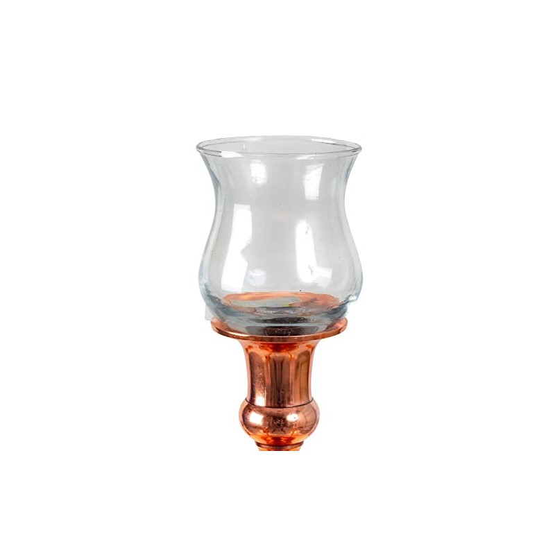 Pack of 5 Glass Inserts for Candelabra Candelabra Diameter 7
