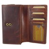 Golden Deer XXL Large Purse Women Men Many Compartments Leather