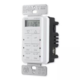 MyTouchSmart Simple Set In-Wall Timer, White (26893-P1)