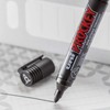 uni-ball 242438000 1.2-1.8 mm PM-122 Prockey Bullet Tip Permanent Markers