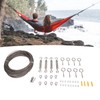 304 Stainless Steel Wire Rope Set with Hook Ring Screws