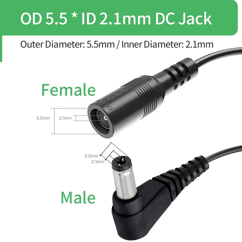 Security-01 Guitar Pedal 9V Power Supply Splitter Cable, 3 Way