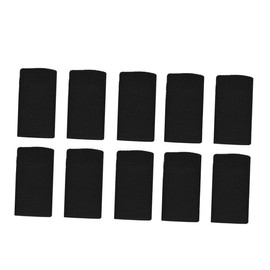 FOMIYES Sports Finger Sleeves Nylon Elastic Protector Thumb Guard Finger Braces for Volleyball Basketball Exercise Breathable and Comfortable