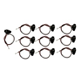 Optronics 10 PCM Replacement 3 Wire Plug Pigtail Harness For Stop Tail Turn Lights A47PB