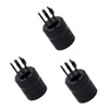 Gatuida 3pcs Stable Construction Action Camera Tripod Mount Holder for