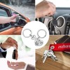 shilipu 1 Pair Key Heart Keyring You Hold the Key