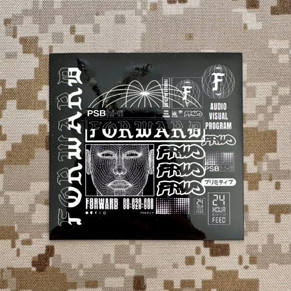 Forward Observations Group FOG FRWD News Sticker Slap